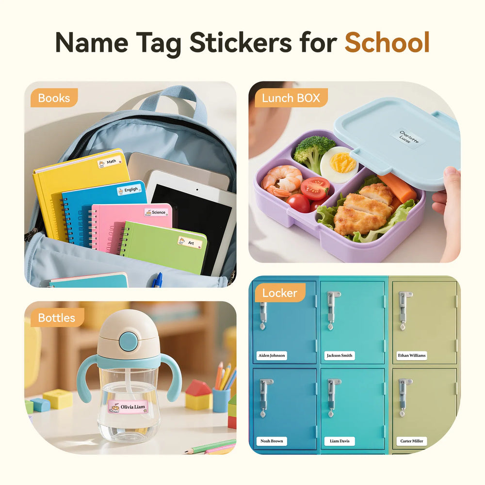 NIIMBOT white Label Tape Set