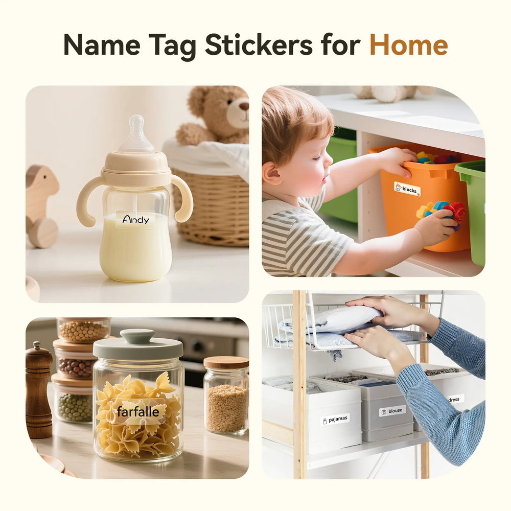 NIIMBOT white Label Tape Set