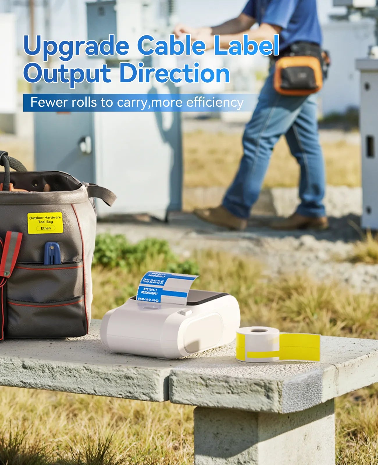 NIIMBOT M3 Inkless Label Maker, 3 Inch Bluetooth Color Thermal Transfer Printer