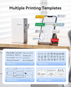 N1 0.5 Inch Thermal Transfer Portable Bluetooth Label Maker-5