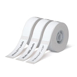 NIIMBOT White Label Tape Set 3Rolls 12X40mm