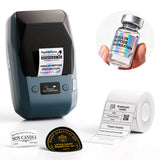 M2 Thermal Transfer Label Maker, Smart Color Printing with Phones & PC for Office, Outdoor Equipment