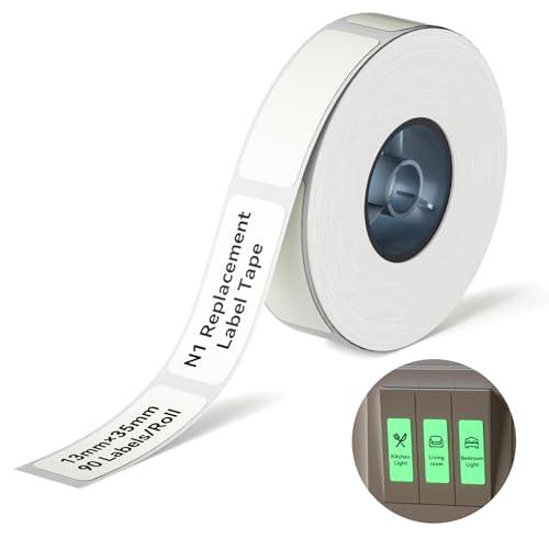 N1 Pure Color Label Stickers, Durable PET Material, No Fading-43