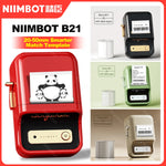 Niimbot B21 Wireless Thermal Label Printer Mini Portable Barcode Label Maker Moble Phone Price Tag Sticker Machine 20mm - 50mm