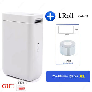 Niimbot D101 Wireless Label Printer Portable Pocket Sticker Printer Mini Bluetooth Thermal Printer Fast Printing Home Use Office