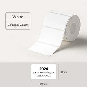 NIIMBOT B21/B1/B3S White Thermal Label Sticker Paper Printable 20-50mm
