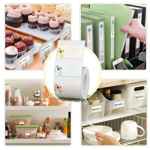 NIIMBOT B21/B203/B3S Colored Label Machine Printing Paper Self Adhesive Label Waterproof Oil Resistant Tear Resistant Label
