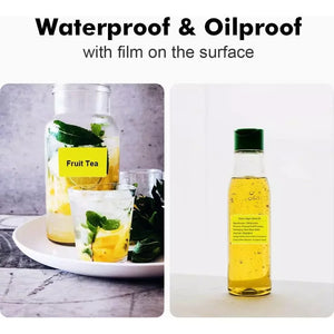 NIIMBOT B21/B203/B3S Label Machine Printing Paper Self Adhesive Label Waterproof Oil Resistant Tear Resistant Label