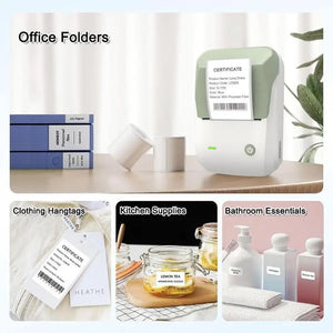 Quality product Niimbot B1 Label Printer Portable Handheld Thermal  Mini Barcode QR Code Sticker Sticky note Rolls Maker