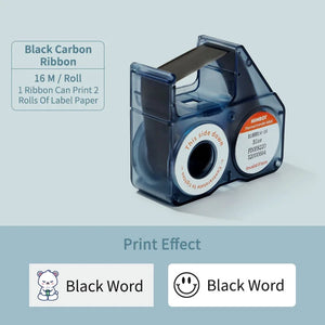 NIIMBOT B18 Color Label Printer, Wireless Bluetooth Connection, Portable,Mobile Editing,Support Color Printing Rechargeable