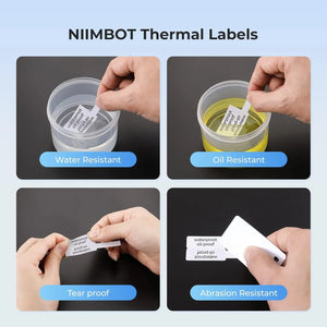Niimbot D110 Mini Smart Portable Label Printer Thermal Cable Sticker Adhesive Waterproof Identification Fiber Tag For D101/D11/H