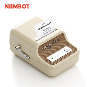 NIIMBOT B21/B1 Portable Thermal Printer 1500mAh Wireless Sticker Printer With Self-adhesive Labels For Barcode Clothing Jewelry