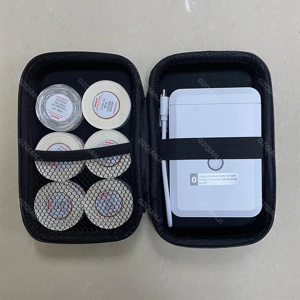 NIIMBOT Sticker Self-adhesive Label Thermal Papers for D11 D101 D110 Mini Printer White Colorful Waterproof Cable Tape Rolls
