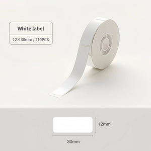 NiimBot D11/D110/D101 Glow-in-the-dark Switch Home Stickers Thermal Label Roll Printing Paper for Thermal Label Printer