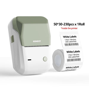 Niimbot B1 Mini Printer Portable Thermal Printer Adhesive Label Wireless Bluetooth Labeler Inkless Sticker Labeling Machine