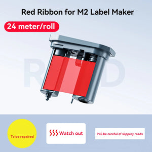 Thermal Transfer Labels for Niimbot M2/M3 Printer Thermal Transfer Ribbon Home Office 20-50mm Width Label Paper Sticker