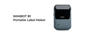 Niimbot B1 Thermal Label Printer Portable Bluetooth Wireless Handheld Pocket Printer Self-adhesive Sticker Maker Price Barcode