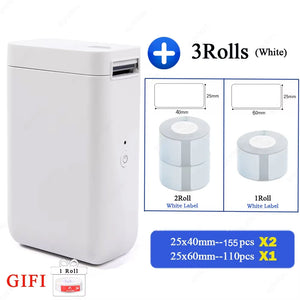 Niimbot D101 Wireless Label Printer Portable Pocket Sticker Printer Mini Bluetooth Thermal Printer Fast Printing Home Use Office