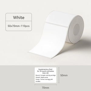 NIIMBOT B21/B1/B3S White Thermal Label Sticker Paper Printable 20-50mm