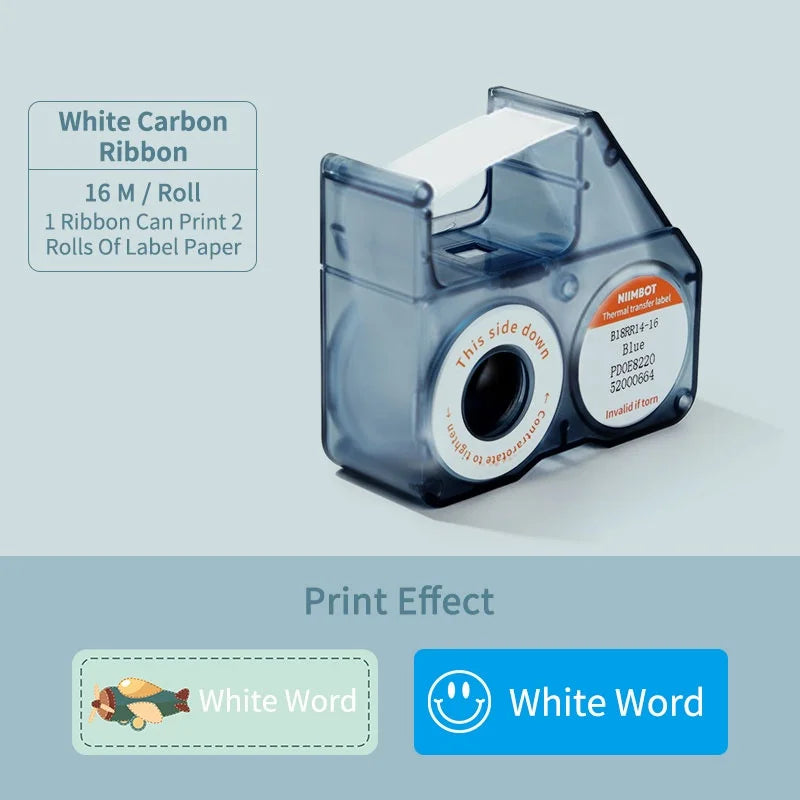 NIIMBOT B18 Color Label Printer, Wireless Bluetooth Connection, Portable,Mobile Editing,Support Color Printing Rechargeable