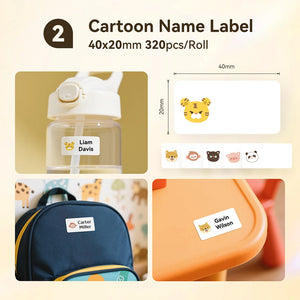 NIIMBOT Thermal Sticker Label Paper for B1 B21 B3S B31 Waterproof Marking Label Price Tag Adhesive Tape Price-tag Sticker