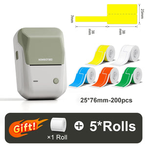 Niimbot B1 Mini Thermal Printer Bluetooth Portable Pocket Label Maker Self-adhesive Sticker Printer Machine For Small Business