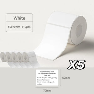 NIIMBOT B21/B1/B3S White Thermal Label Sticker Paper Printable 20-50mm