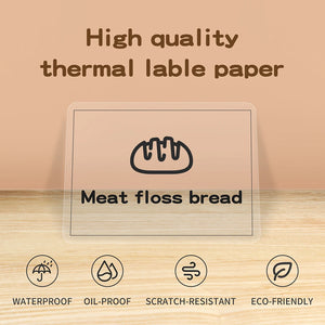 NIIMBOT Thermal Sticker Label Paper for B1 B21 B3S B31 Waterproof Marking Label Price Tag Adhesive Tape Price-tag Sticker