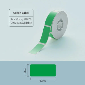NIIMBOT B18 Color Label Printer, Wireless Bluetooth Connection, Portable,Mobile Editing,Support Color Printing Rechargeable
