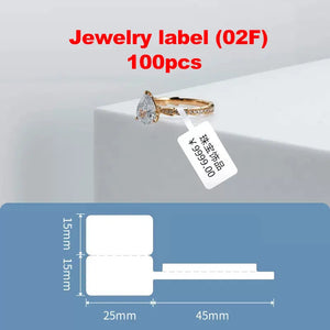 NiiMBOT White Round Color Label Sticker Self-adhesive Paper Thermal Waterproof Digital Number Cake Sealing Roll f B21 B1 Printer