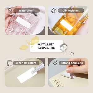 NiimBot D11/D110/D101 Glow-in-the-dark Switch Home Stickers Thermal Label Roll Printing Paper for Thermal Label Printer