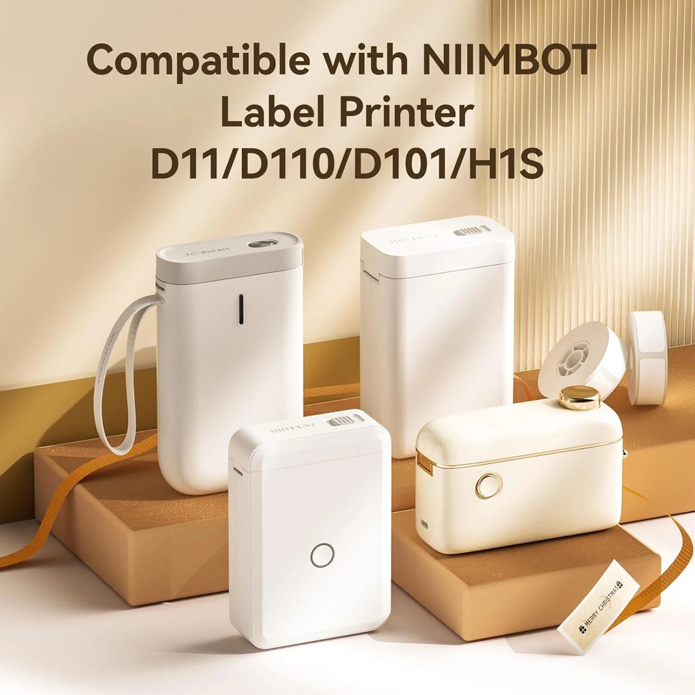 Niimbot D110 Mini Smart Portable Label Printer Thermal Cable Sticker Adhesive Waterproof Identification Fiber Tag For D101/D11/H