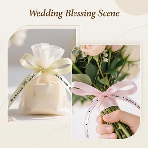 NIIMBOT N1/B18 Satin Ribbon Label and Special Carbon Ribbon for Birthday Gift Wedding Blessing scene