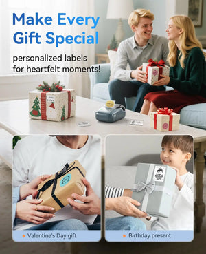 Niimbot B1 Portable Thermal Label Printer Wireless Sticker Printer For Home Adhesive Label Maker Compatible With iOS & Android