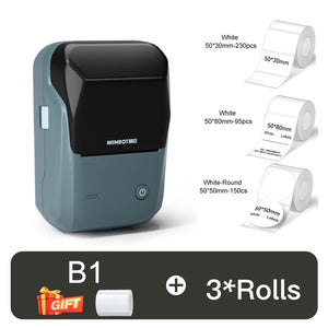 Niimbot B1 Thermal Label Printer Bluetooth Portable Pocket Label Maker Barcode QR Code Self-adhesive Sticker Labeling Machine