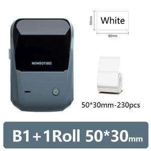 Niimbot B1 Mini Portable Thermal Printer Self-Adhesive Sticker Label Maker Pocket Printer Labeling Machine Bluetooth Niimbot B1