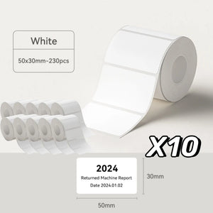 NIIMBOT B21/B1/B3S White Thermal Label Sticker Paper Printable 20-50mm