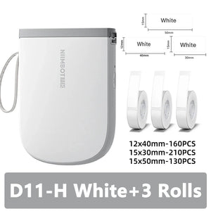 300dpi Niimbot D11 Mini Portable Thermal Printer Thermal Adhesive Label Maker Lightweight Printer For Stickers Label Machine New
