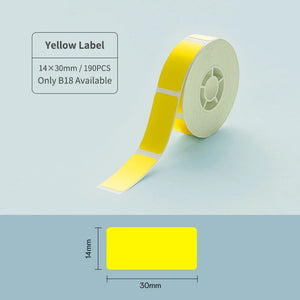 NIIMBOT B18 Color Label Printer, Wireless Bluetooth Connection, Portable,Mobile Editing,Support Color Printing Rechargeable