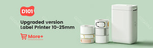 Niimbot D11 D101 D110 Offical Label Sticker Paper Rolls Various sizes of White Color Label Papers 3 5 10 Rolls for Printer USE