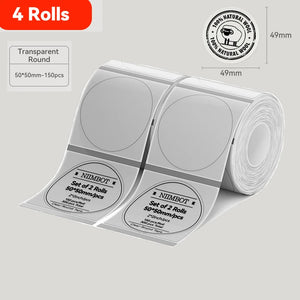NIIMBOT Thermal Sticker Label Paper for B1 B21 B3S B31 Waterproof Marking Label Price Tag Adhesive Tape Price-tag Sticker