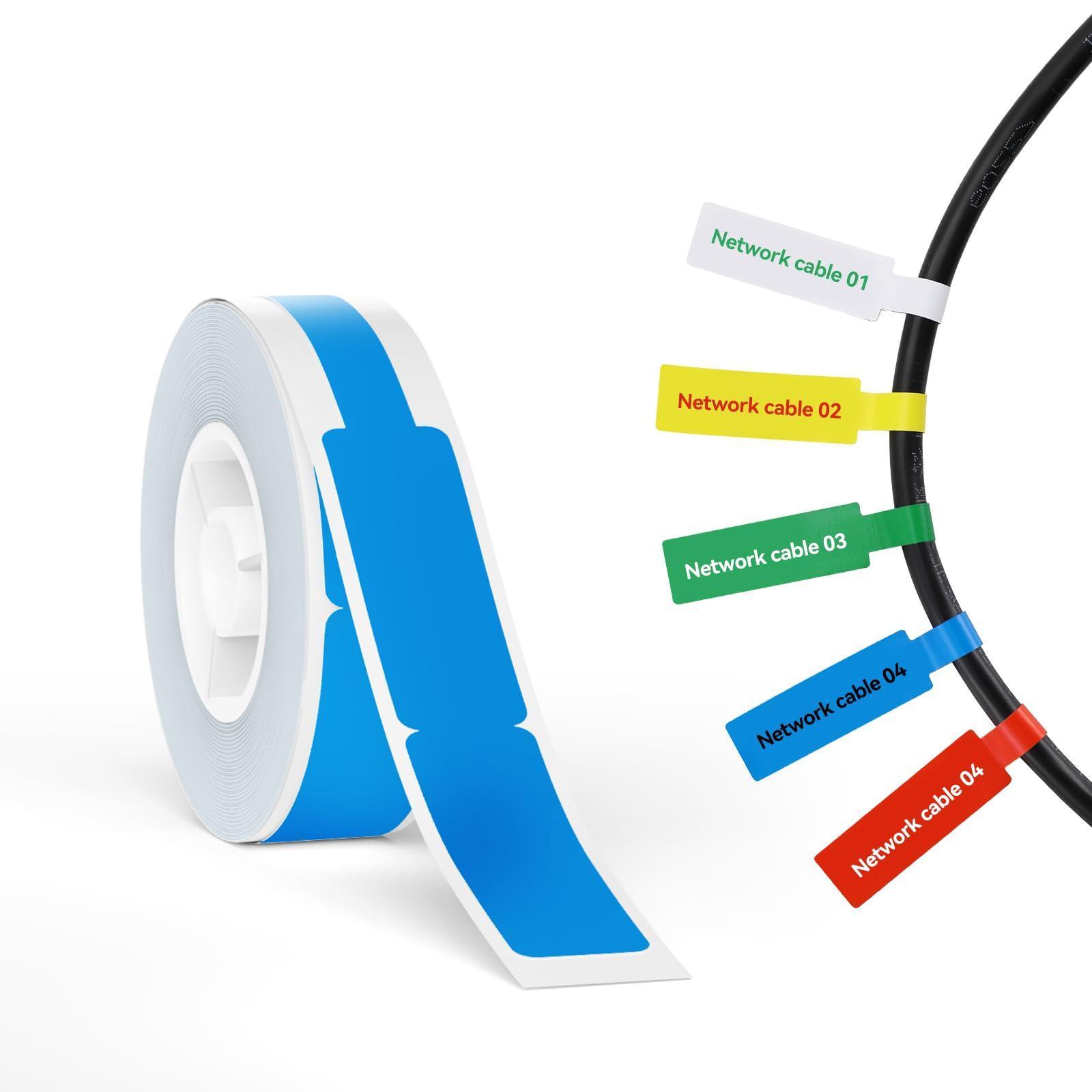 NIIMBOT N1 Colorful Label Stickers, Waterproof and High Temperature Resistance