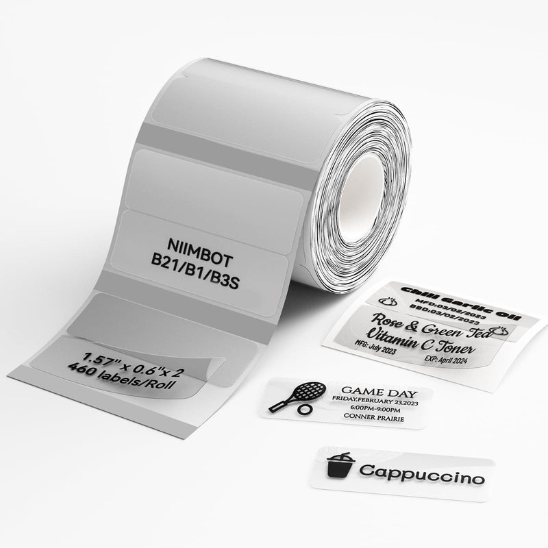 Clear Label Tape for B21, B1, B3S, B4, K3-1