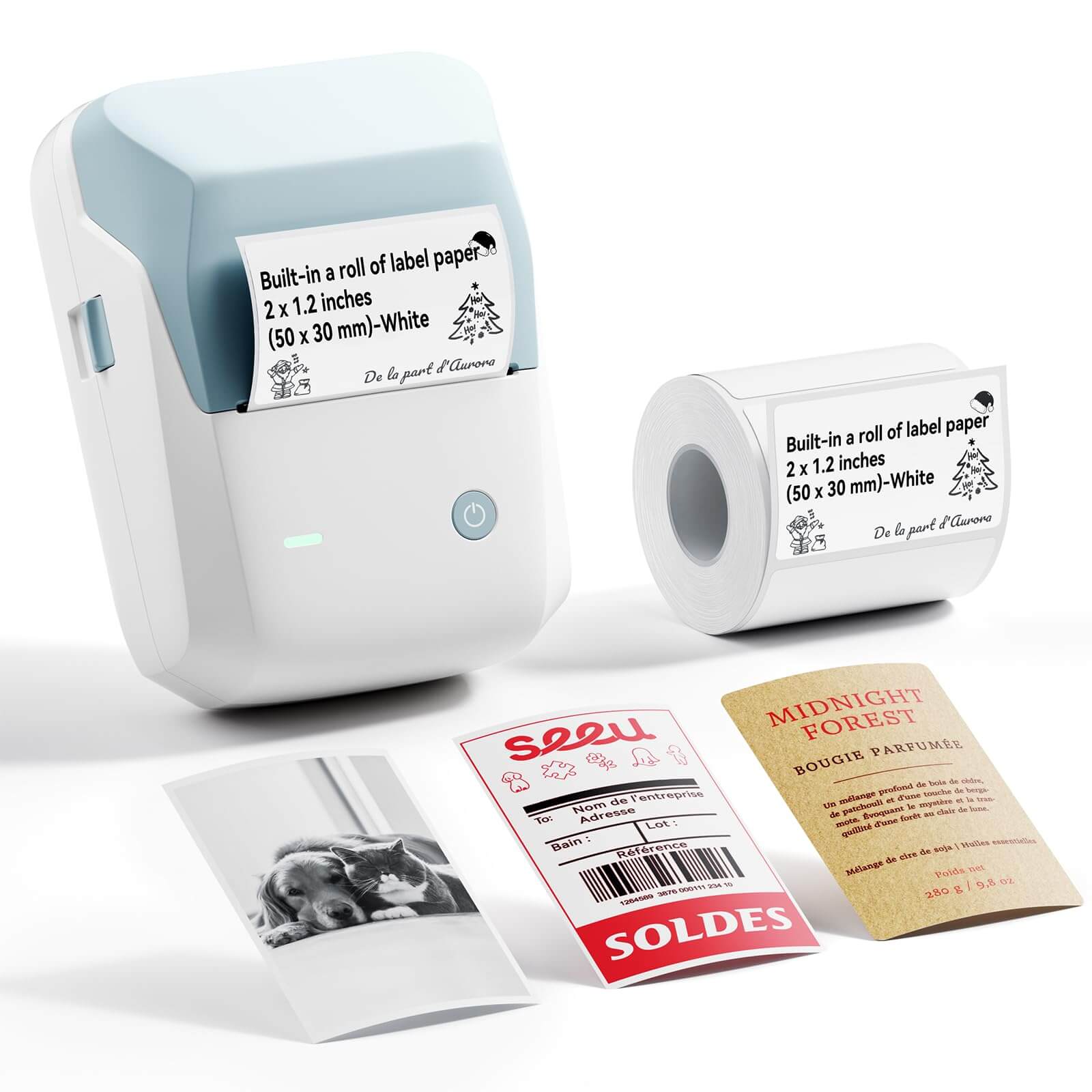 B1 Pro Label Maker, 300DPI HD Label Printer, Ideal for Photos,Stores,Notes,Study Graphics, Small Business-2