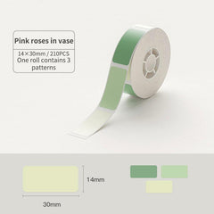 Pure Color Label Tape for D11, D110, D101-20