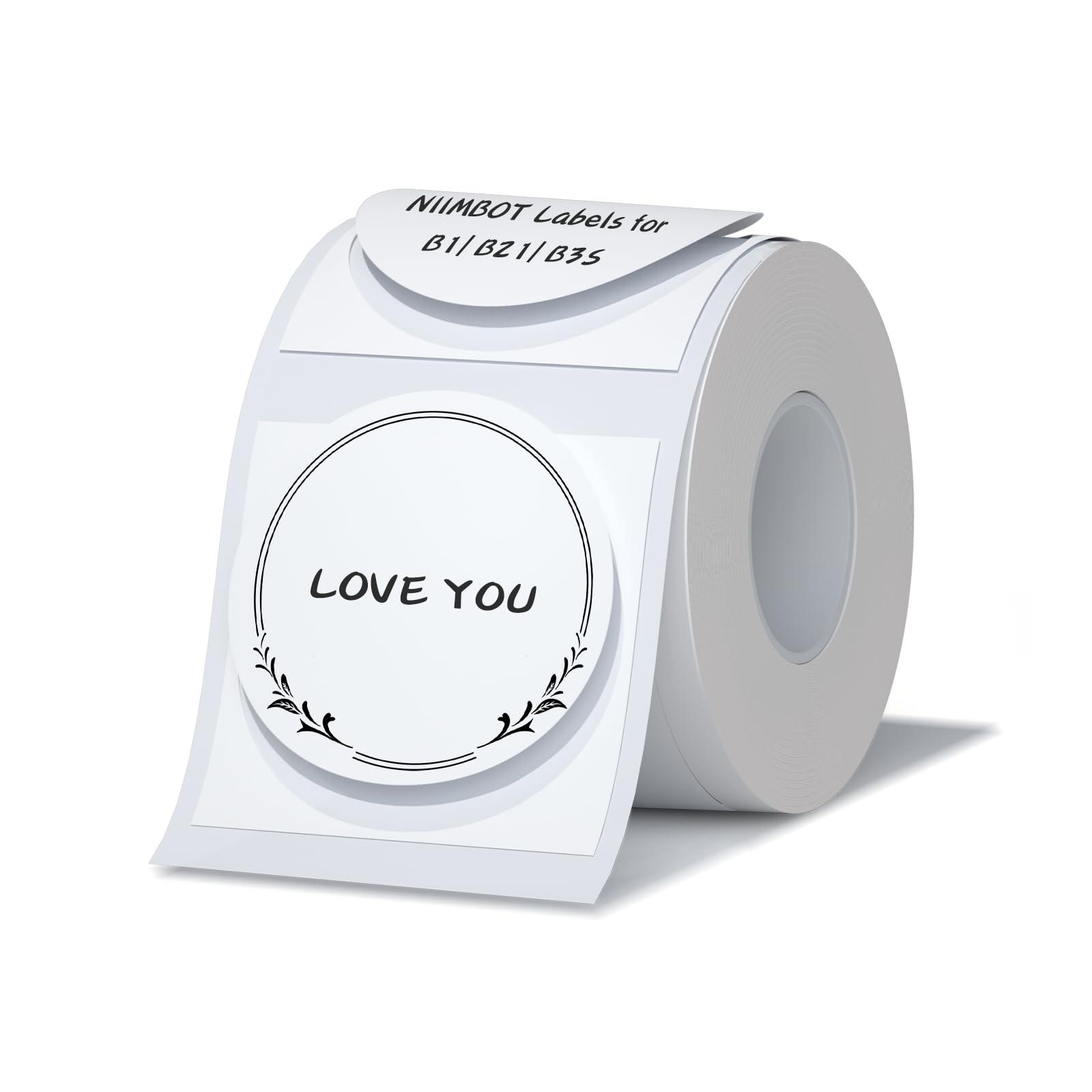 Round Label Tape for B21, B1, B3S, B4, K3