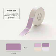 Pure Color Label Tape for D11, D110, D101-21