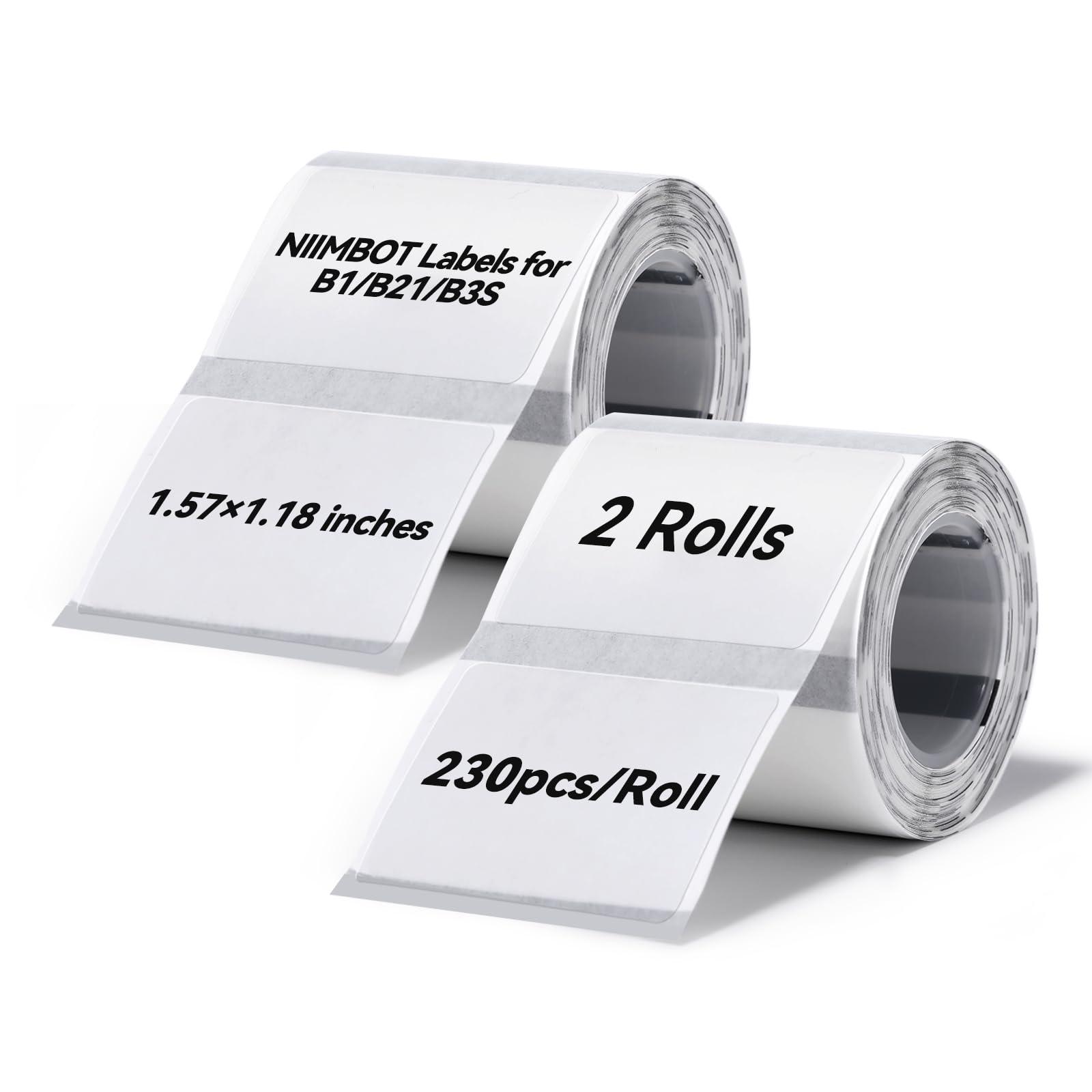 Clear Label Tape for B21, B1, B3S, B4, K3-12