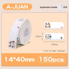 N1 Colorful Label Stickers, Waterproof and High Temperature Resistance-9