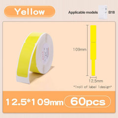 N1 Colorful Label Stickers, Waterproof and High Temperature Resistance-15